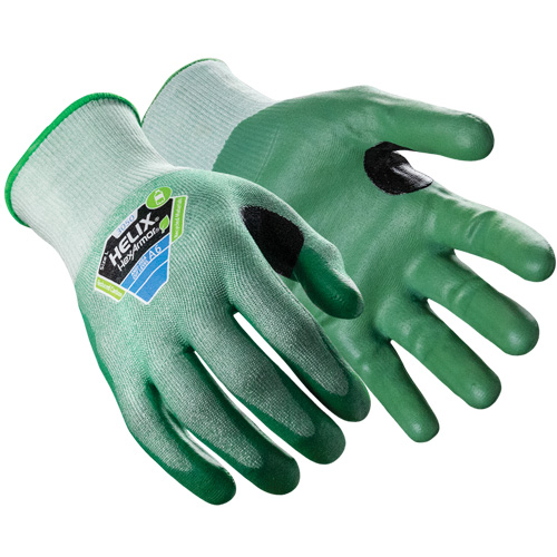 Gants r&eacute;sistants aux coupures Helix 3050, Taille 5/2T-petit, Calibre 18, Rev&ecirc;tement Nitrile, Enveloppe en Polyester/Fibre de verre/PEHP, ASTM ANSI niveau A6 Equipment World