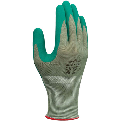 383 Biodegradable Working Gloves, 6/Small, Nitrile Coating, 13 Gauge, Polyester Shell Equipment World