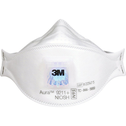 Aura 9211+ Particulate Respirator, N95, NIOSH Certified Equipment World