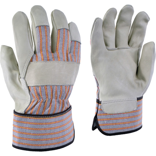 24-61 Striped Work Gloves, X-Small, Grain Cowhide Palm Equipment World