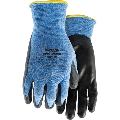 Gants anticoupures 359 Stealth Stinger, Taille T-petit, Calibre 15, Rev&ecirc;tement Polyur&eacute;thane, Enveloppe en Fibre de verre/Nylon/Spandex, ASTM ANSI niveau A2/EN 388 niveau B Equipment World
