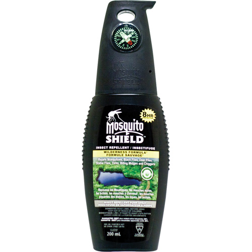 Insectifuge Mosquito Shield, DEET &agrave; 30 %, Vaporisateur, 200 ml Equipment World