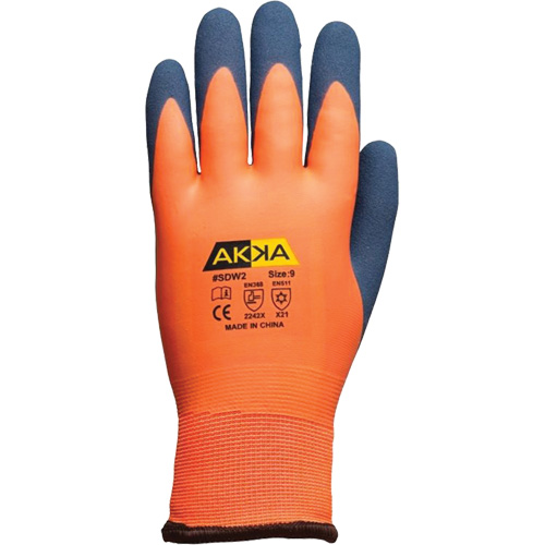 Abrasion-Resistant Work Gloves, 7/Small, Rubber Latex Coating Equipment World