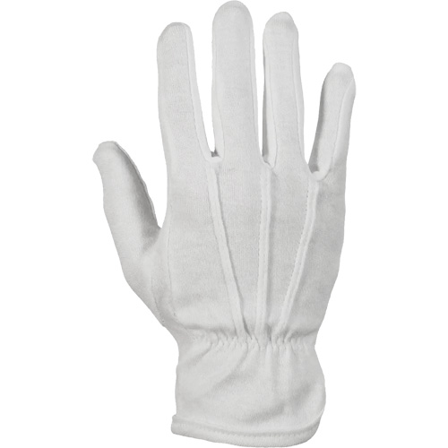 Gants d'inspection classiques Parade, Coton/Nylon, Poignet Non ourl&eacute;, 7/Petit Equipment World
