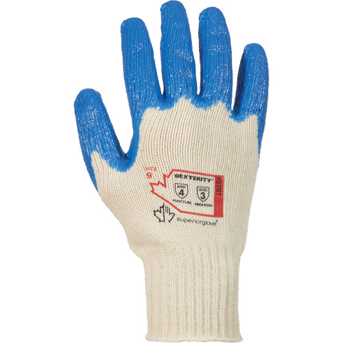 Gants r&eacute;sistants &agrave; la perforation pour usage g&eacute;n&eacute;ral, 6/T-petit, R&ecirc;vetement Nitrile, Calibre 7, Enveloppe en Nylon/Coton Equipment World
