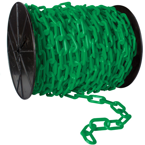 Heavy-Duty Plastic Safety Chain, Yellow Equipment World