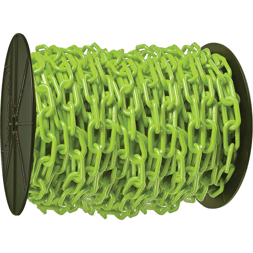 Heavy-Duty Plastic Safety Chain, Green Equipment World