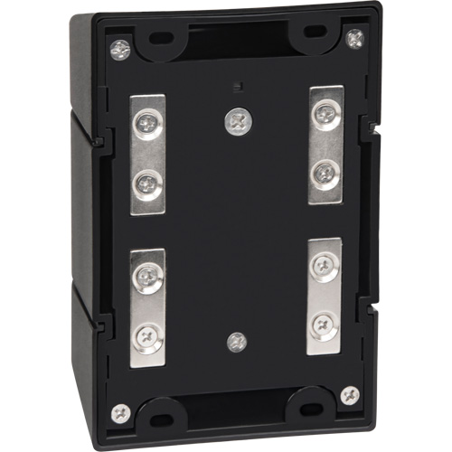 Magnetic Wall Mount Barrier with Magnetic Tape, Plastic, Magnetic Mount, 15', Black and Yellow Tape Equipment World