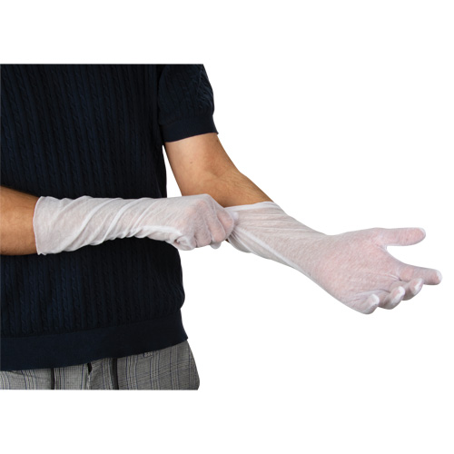 Gants d'inspection l&eacute;gers, Poly/coton, Poignet &agrave; ourlet, Hommes Equipment World
