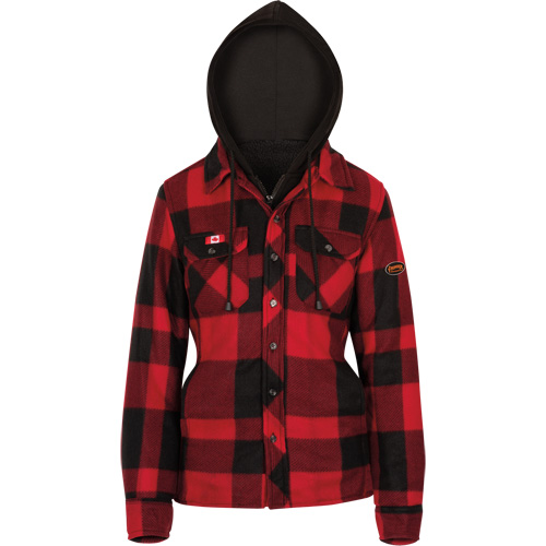 415RBW Quilted Hooded Shirt, Women's, X-Small, Multi-Colour Equipment World