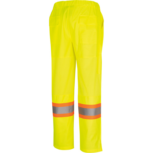 5999PW Pantalon de s&eacute;curit&eacute; routi&egrave;re pour femmes, Polyester, T-petit, Jaune lime haute visibilit&eacute; Equipment World