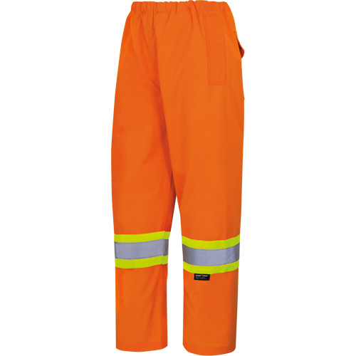 5576 450D Waterproof Safety Pants, Polyester/Polyurethane, Small, High Visibility Orange Equipment World