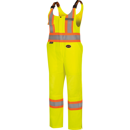 6000W Combinaison de s&eacute;curit&eacute; routi&egrave;re haute visibilit&eacute; pour femmes, Polyester, T-petit, Jaune lime haute visibilit&eacute; Equipment World