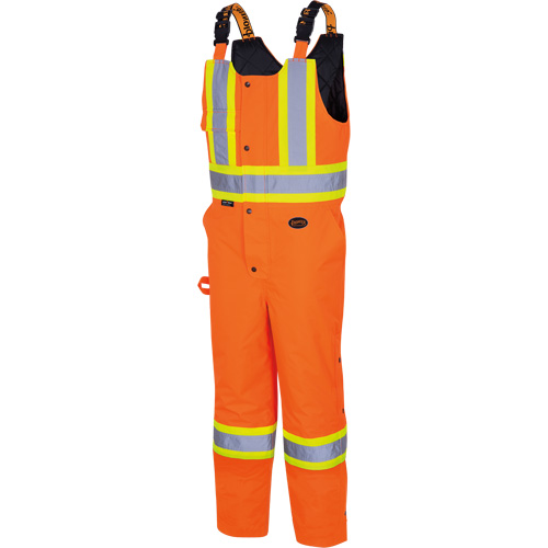 5040 Combinaisons de s&eacute;curit&eacute; matelass&eacute;e imperm&eacute;able, Polyester, Petit, Orange haute visibilit&eacute; Equipment World