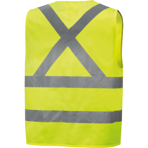 6886 High-Visibility Tricot Safety Vest, High Visibility Lime-Yellow, Small, Polyester Equipment World