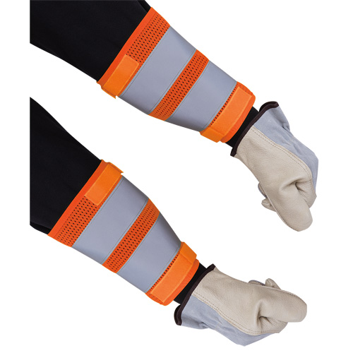 166A High-Visibility Orange 8" Traffic Cuffs Equipment World
