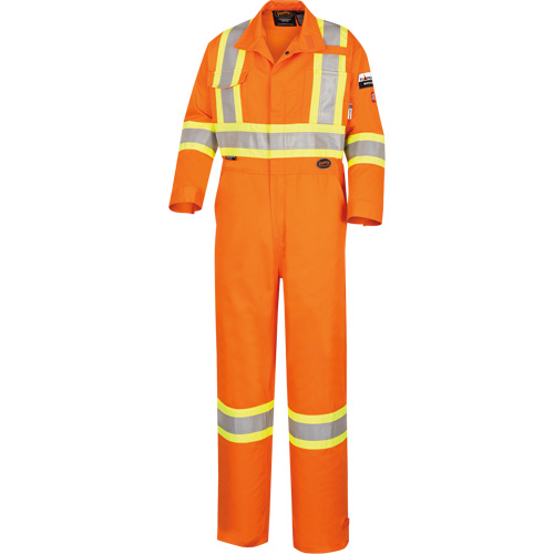 5551T Flame-Gard&reg; FR/Arc-Rated Coverall, Size 40 (Tall), High Visibility Orange, 9.1 cal/cm² Equipment World