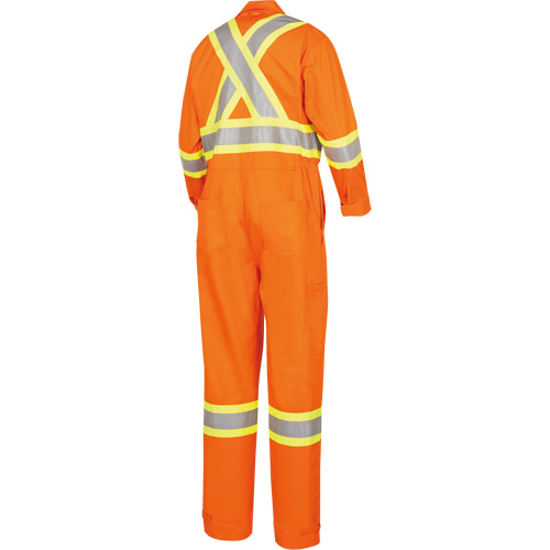 5551T Flame-Gard&reg; FR/Arc-Rated Coverall, Size 40 (Tall), High Visibility Orange, 9.1 cal/cm² Equipment World