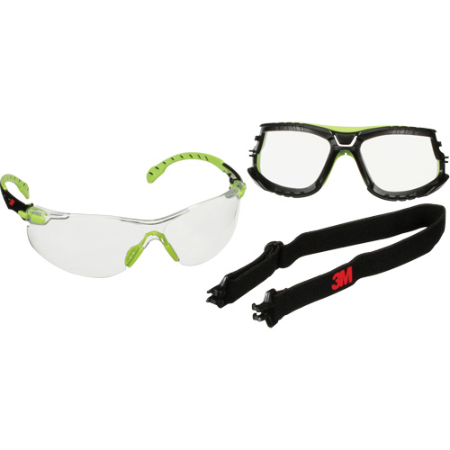 Solus 1000 Series Safety Glasses, Clear Lens, Anti-Fog/Anti-Scratch, ANSI Z87+/Meets/Exceeds CSA Z94.3 Equipment World
