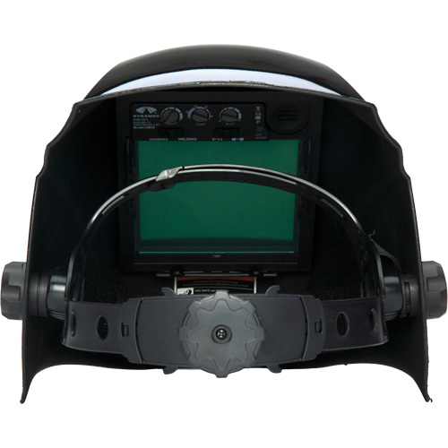 Casque de soudeur autonoircissant Leadhead, 3,8" lo x 3,4" la Champ de vision, Teinte 9 - 13, Noir Equipment World