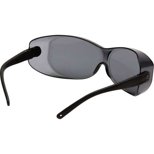 OTS&reg; XL Safety Glasses, Grey Lens, Anti-Scratch, ANSI Z87+/Meets/Exceeds CSA Z94.3 Equipment World