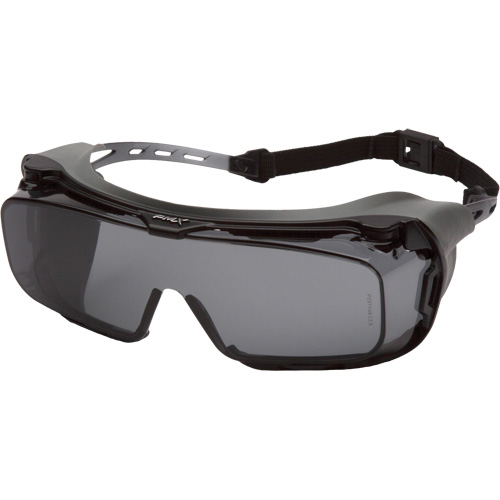 Cappture Safety Glasses, Grey Lens, Anti-Fog, ANSI Z87+/Meets/Exceeds CSA Z94.3 Equipment World