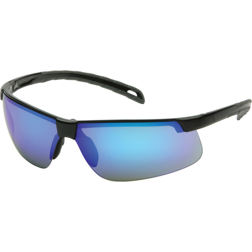 Ever-Lite&reg; Safety Glasses, Blue Mirror Lens, ANSI Z87+/Meets/Exceeds CSA Z94.3 Equipment World
