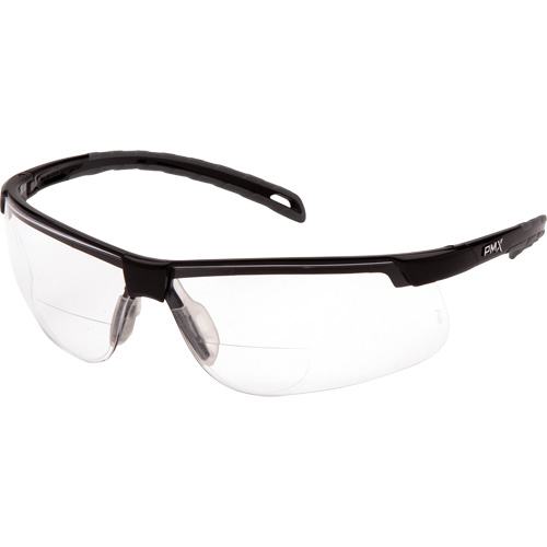 Lunettes de s&eacute;curit&eacute; avec verres de lecture Ever-Lite, Lentille Transparent/2,5, Antibu&eacute;e, ANSI Z87+/R&eacute;pond ou surpasse la norme CSA Z94.3 Equipment World