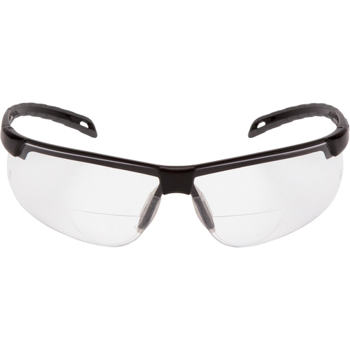 Lunettes de s&eacute;curit&eacute; avec verres de lecture Ever-Lite, Lentille Transparent/2,5, Antibu&eacute;e, ANSI Z87+/R&eacute;pond ou surpasse la norme CSA Z94.3 Equipment World