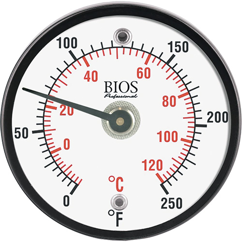 Magnetic Surface Thermometer, Non-Contact, Analogue, 0-250°F (-20-120°C) Equipment World