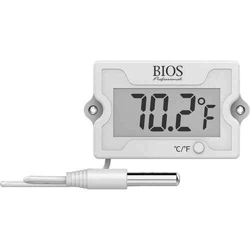 Panel Mount Thermometer, Contact, Digital, -58-230°F (-50-110°C) Equipment World