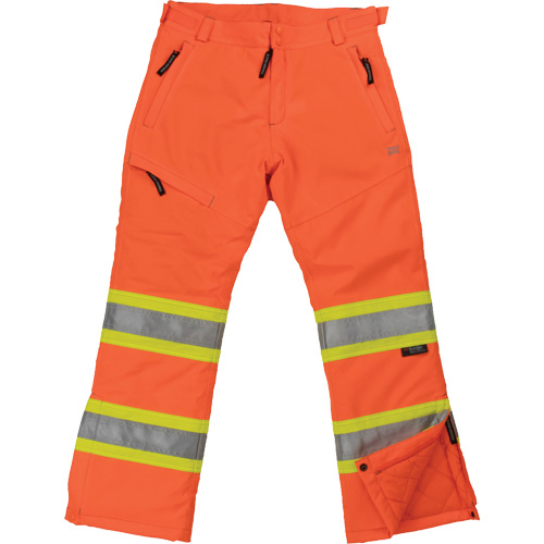 Womens Insulated Flex Safety Pant, Polyester, Medium, High Visibility Orange Equipment World