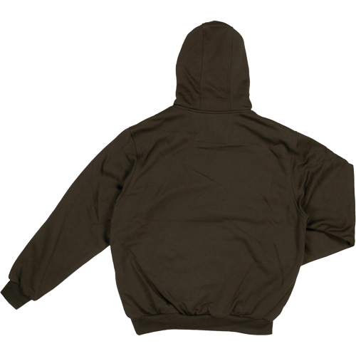 Water Repellent Fleece Pullover Hoodie, Men's, Small, Black Equipment World