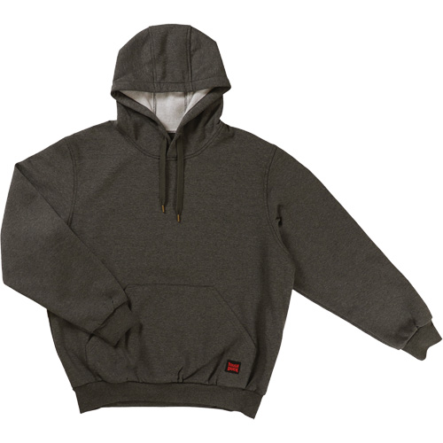 Water Repellent Fleece Pullover Hoodie, Men's, Small, Grey Equipment World