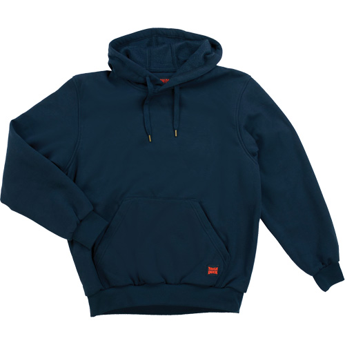 Water Repellent Fleece Pullover Hoodie, Men's, Medium, Navy Blue Equipment World