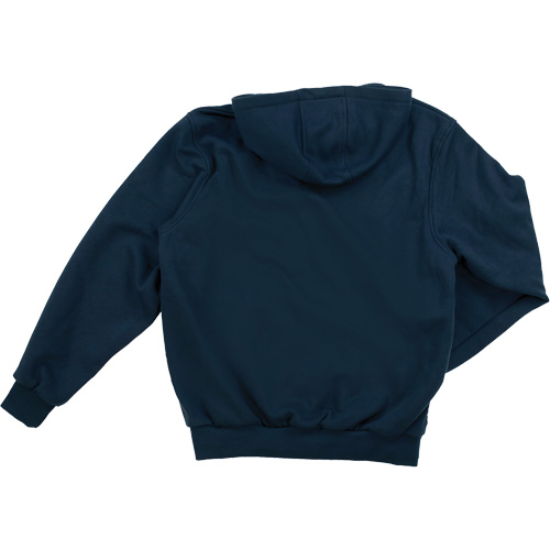 Water Repellent Fleece Pullover Hoodie, Men's, Medium, Navy Blue Equipment World