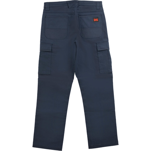 WP100 Work Pants, Cotton/Spandex, Navy Blue, Size 8, 30 Inseam Equipment World