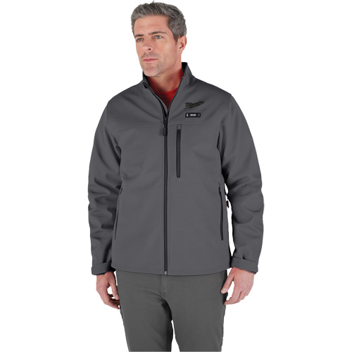 M12 Heated Toughshell Jacket (Jacket Only), Men's, Medium, Grey Equipment World