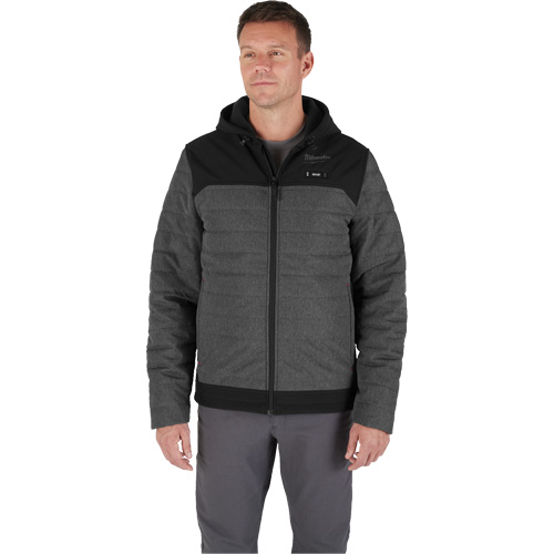 M12 Heated Quietshell Jacket with Battery, Men's, Small, Grey Equipment World