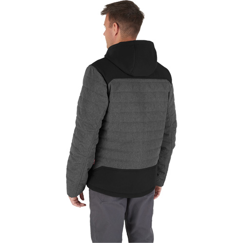 M12 Heated Quietshell Jacket with Battery, Men's, Small, Grey Equipment World