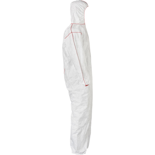 SFR Coveralls with Hood, Medium, White, Tyvek&reg; 400 Equipment World