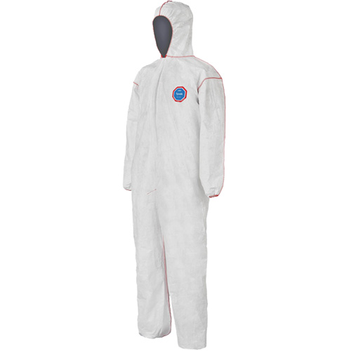 SFR Coveralls with Hood, Medium, White, Tyvek&reg; 400 Equipment World