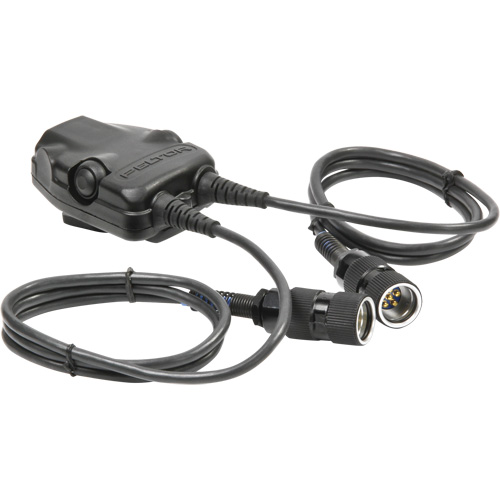 PELTOR DUAL Push-To-Talk Adapter for Military Radios with 6-PIN MIL-C-55116 Connector Equipment World