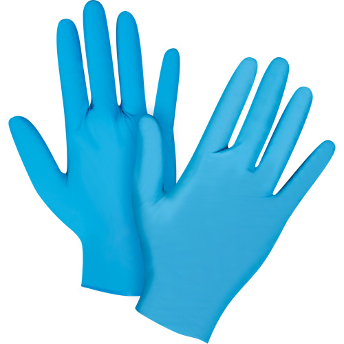 Vending Pack Disposable Gloves, Small, Nitrile, 4.5-mil, Powder-Free, Blue, Class 2 Equipment World