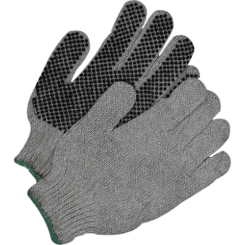 Grip Gloves, Poly/Cotton, Single Sided, X-Large Equipment World