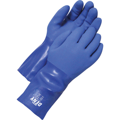 Textured Gloves, Size 12, 12" L, PVC, Cotton Inner Lining Equipment World