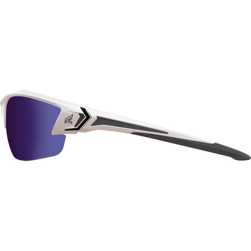 Khor G2 Safety Glasses, Blue Mirror Lens, Anti-Scratch/Polarized, ANSI Z87+/MCEPS GL-PD 10-12/Meets/Exceeds CSA Z94.3 Equipment World