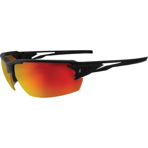 Pumori Safety Glasses, Red/Mirror Lens, Anti-Scratch, ANSI Z87+/MCEPS GL-PD 10-12/Meets/Exceeds CSA Z94.3 Equipment World