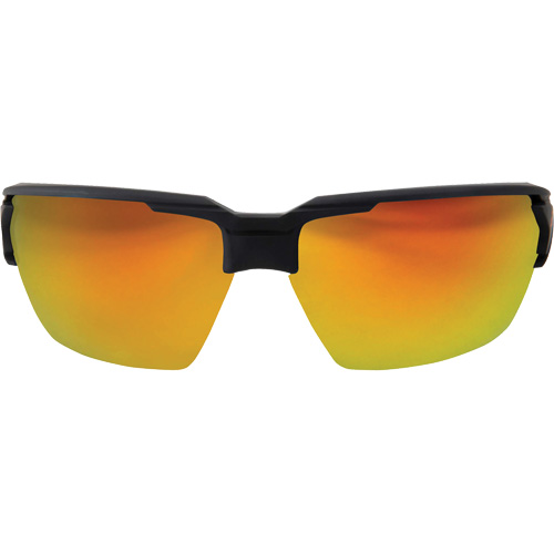 Pumori Safety Glasses, Red/Mirror Lens, Anti-Scratch, ANSI Z87+/MCEPS GL-PD 10-12/Meets/Exceeds CSA Z94.3 Equipment World