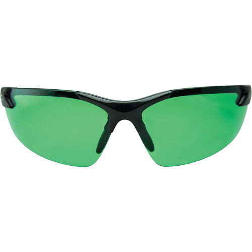 Zorge G2 Safety Glasses, Green Lens, Anti-Scratch, ANSI Z87+/MCEPS GL-PD 10-12/Meets/Exceeds CSA Z94.3 Equipment World